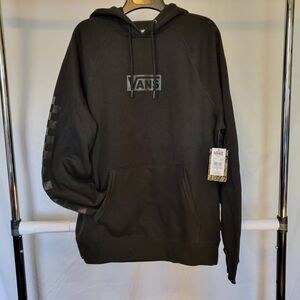 Vans Versa Mens Hoodie Size Medium Black